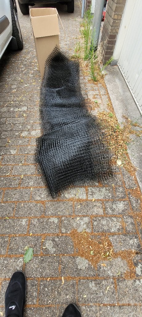 Volieregaas  nieuw  14 meter bij 2 meter, Ophalen of Verzenden, Nieuw, Minder dan 10 meter, Gaas