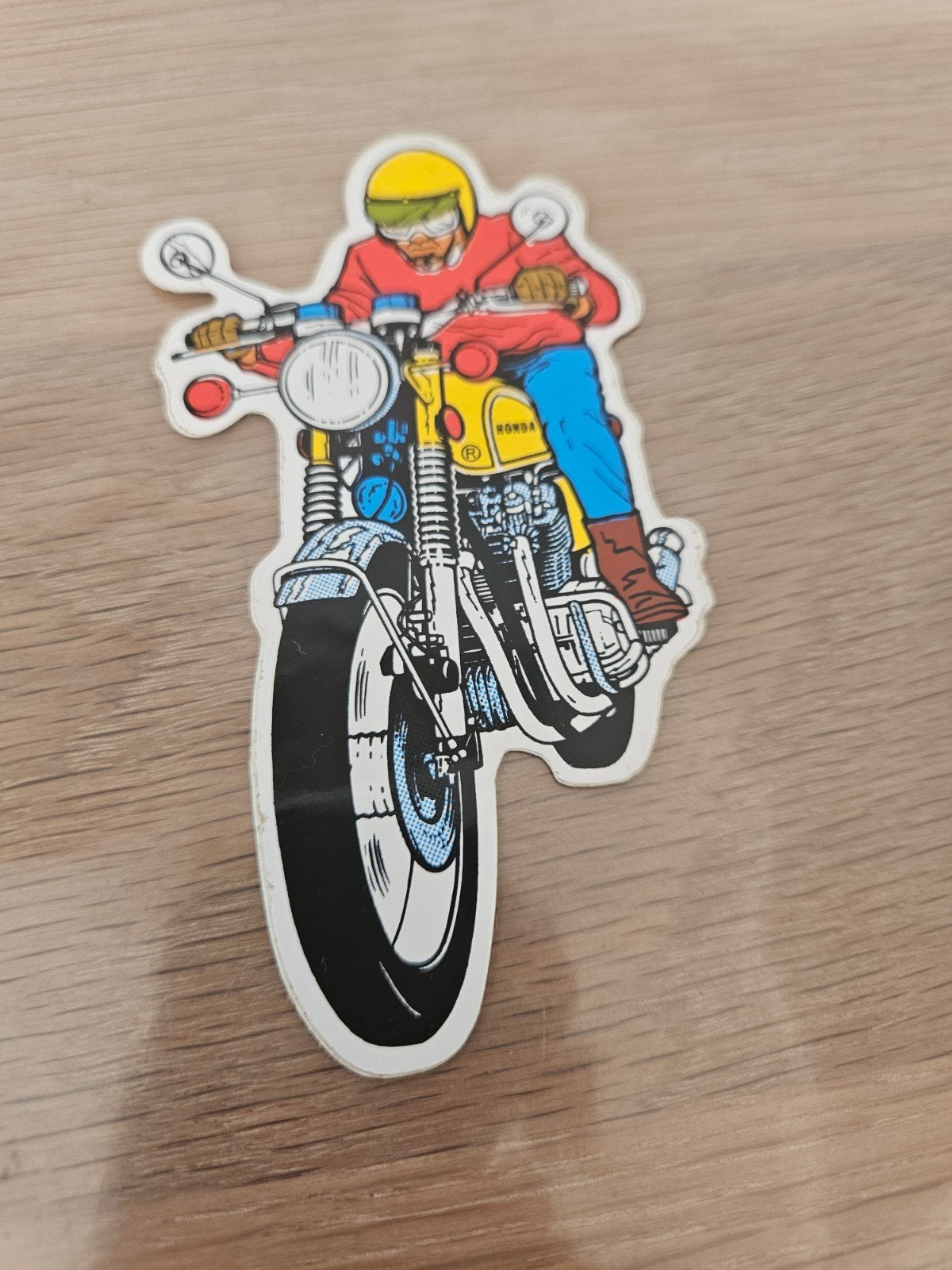Honda Motor sticker, Ophalen of Verzenden, Zo goed als nieuw, Auto of Motor