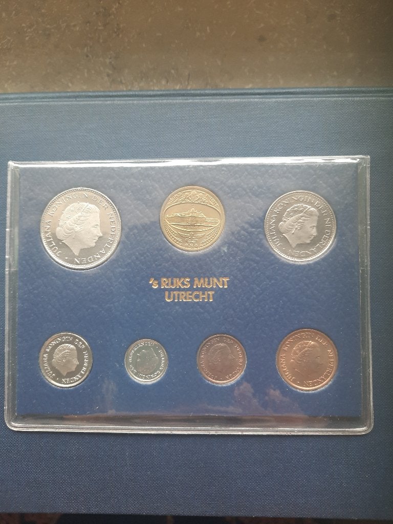 munten set 1980, Ophalen of Verzenden, Koningin Juliana, Overige waardes, Setje