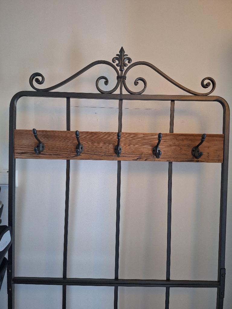 Garderobe rek, 200 cm of meer, Zo goed als nieuw, Metaal, Ophalen