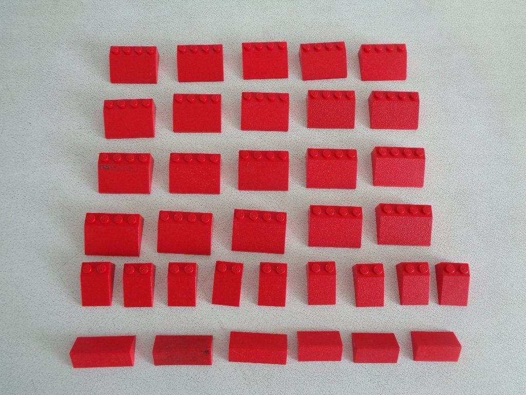 Lego rode dakpannen., Kinderen en Baby's, Speelgoed | Duplo en Lego, Ophalen of Verzenden, Zo goed als nieuw, Lego