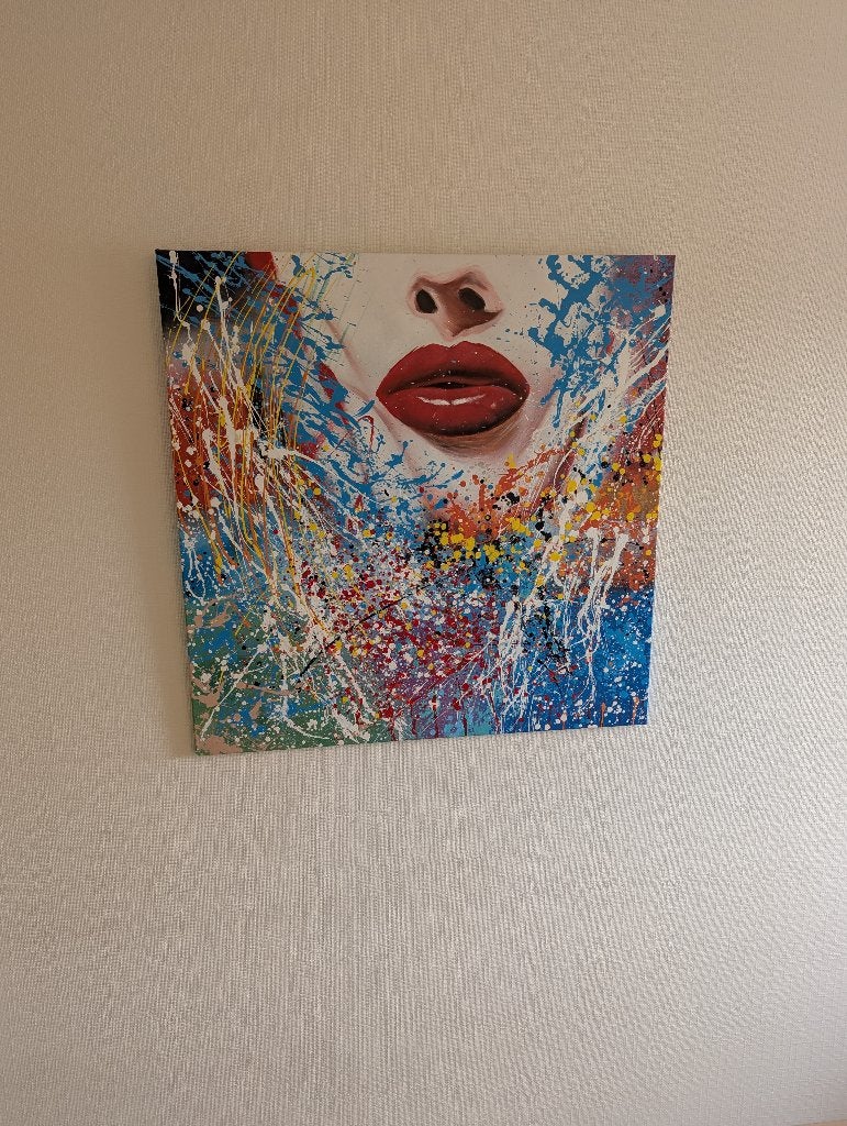 Olieverf schilderij, Ophalen, Handgeschilderd