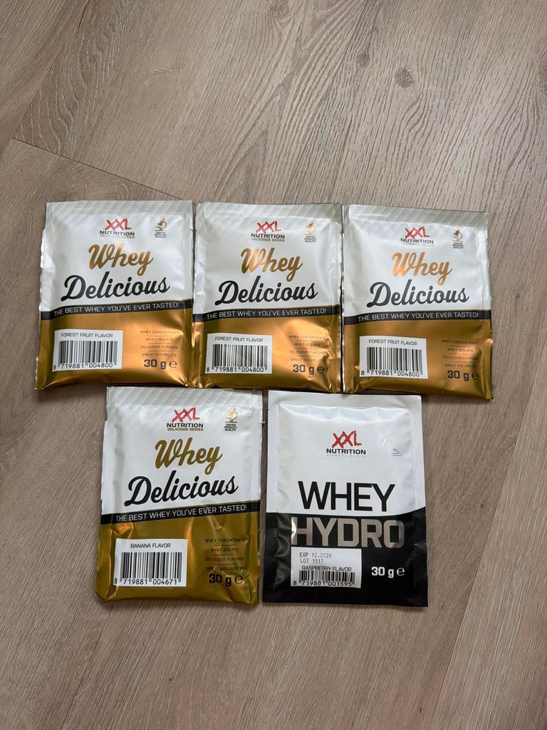XXL Nutrition Whey Delicious & Hydro - Diverse smaken, Ophalen of Verzenden, Nieuw