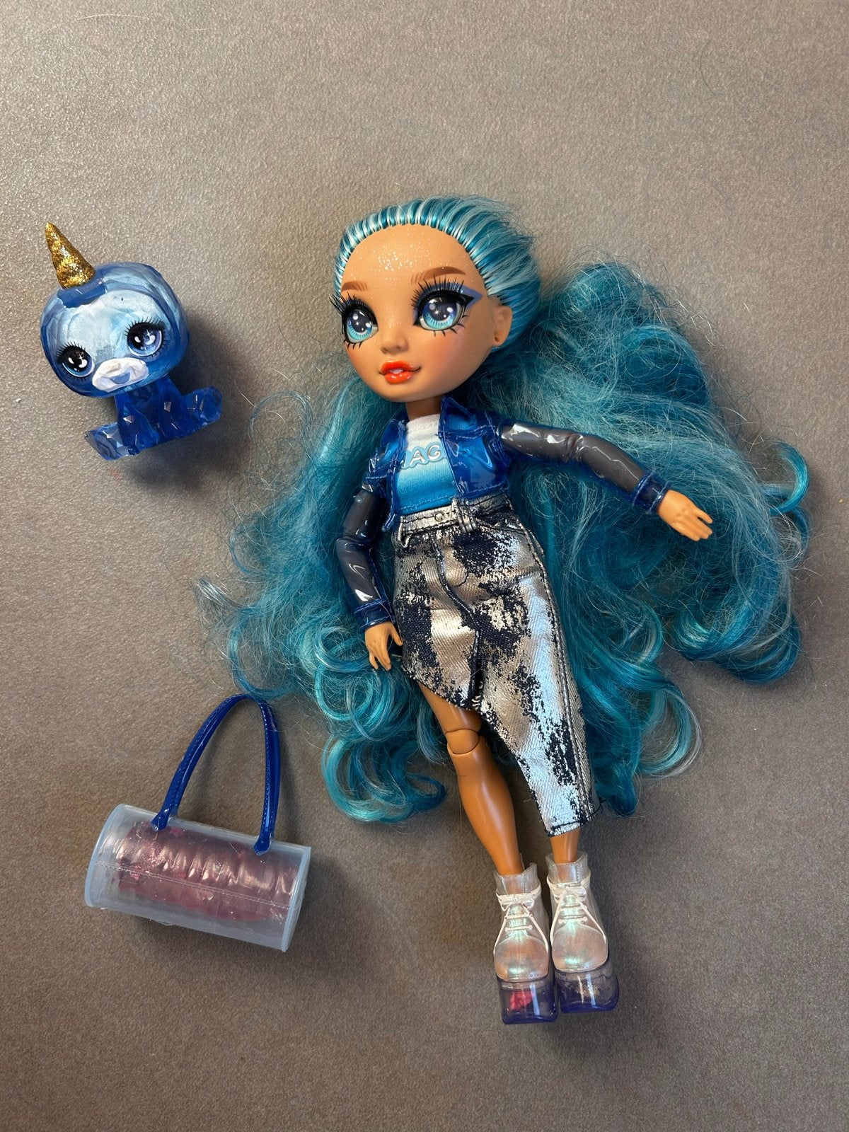 Rainbow High Pop Skyler Bradshaw met accessoires, Ophalen of Verzenden, Zo goed als nieuw, Overige typen