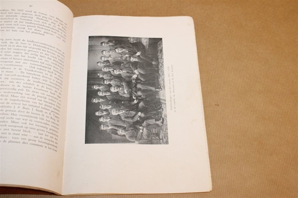 Rijkslandbouwwinterschool Veendam — Gedenkboek 1904-1929, Ophalen of Verzenden, Gelezen