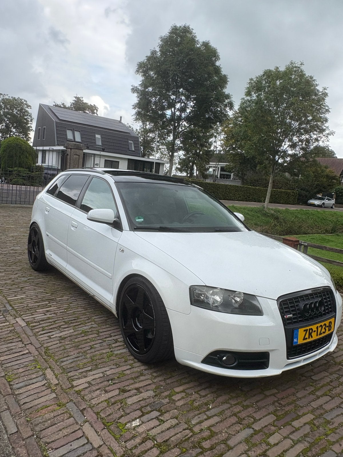 Audi A3 2.0 Tfsi  277PK stage 2 2007 Wit, Zwart, 4 cilinders, 1984 cc, Wit