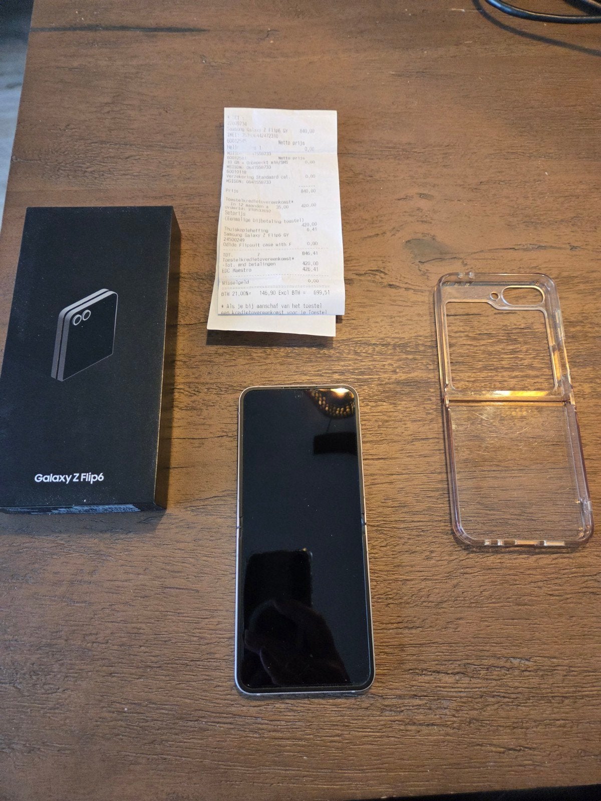 Samsung Galaxy Z Flip 6, Ophalen, Touchscreen, Zo goed als nieuw, Zonder simlock