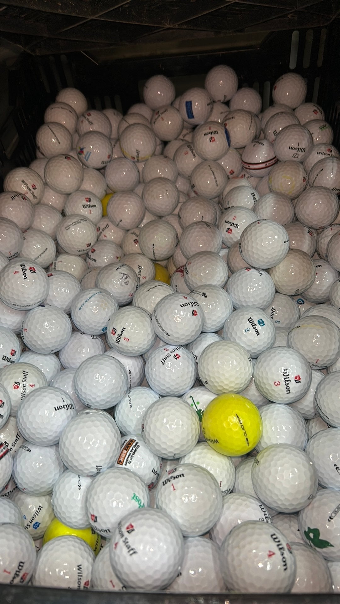 100 Stuks Wilson Staff Duo Soft Golfballen, Ophalen of Verzenden, Zo goed als nieuw, Bal(len)