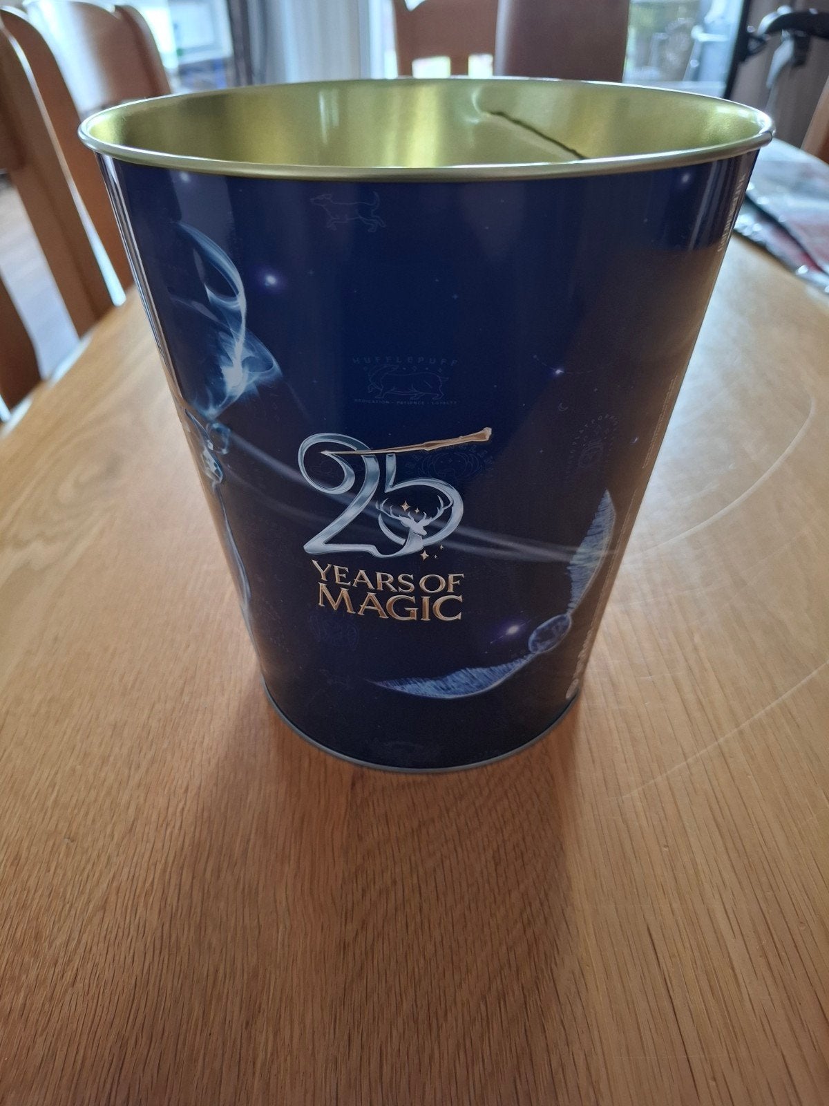 Harry Potter 25 Years of Magic popcorn emmer/opbergblik, Verzamelen, Ophalen of Verzenden, Nieuw, Gebruiksvoorwerp