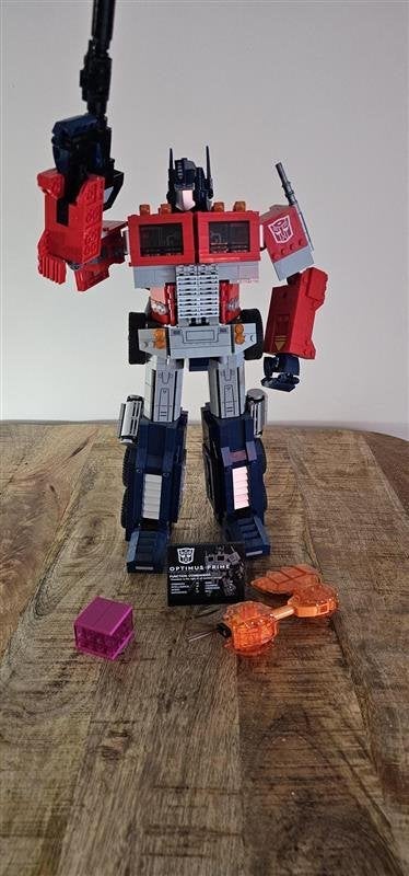 LEGO Icons 10302 Transformers: Optimus Prime, Compleet, Lego, Ophalen of Verzenden, Zo goed als nieuw