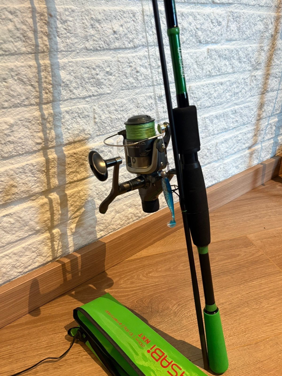 Nieuwe vishengel roofvishengel 10-30Gram, Ophalen of Verzenden, Nieuw, Werphengel