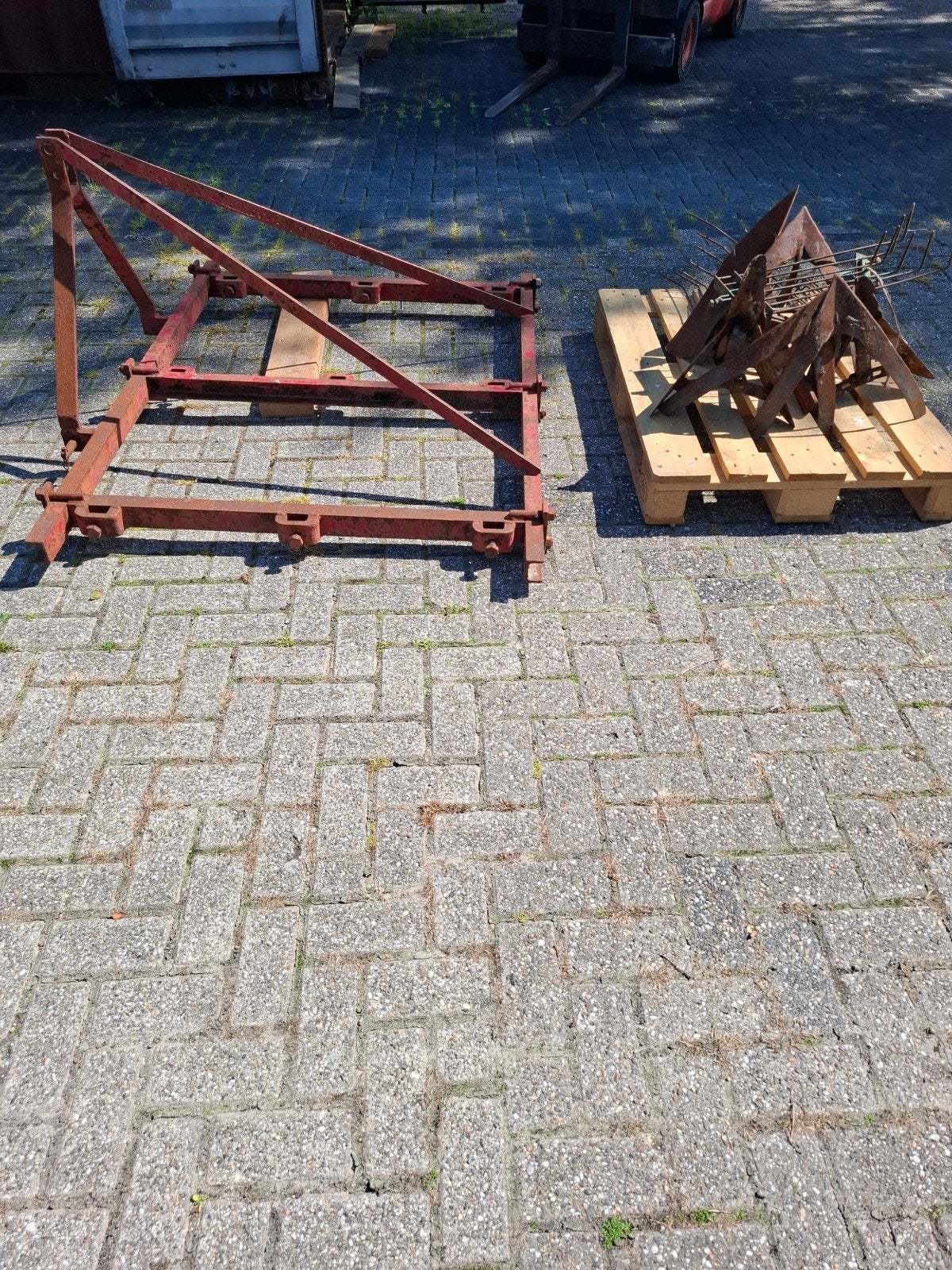wiedeg  schoffel aanaarder, Ophalen of Verzenden