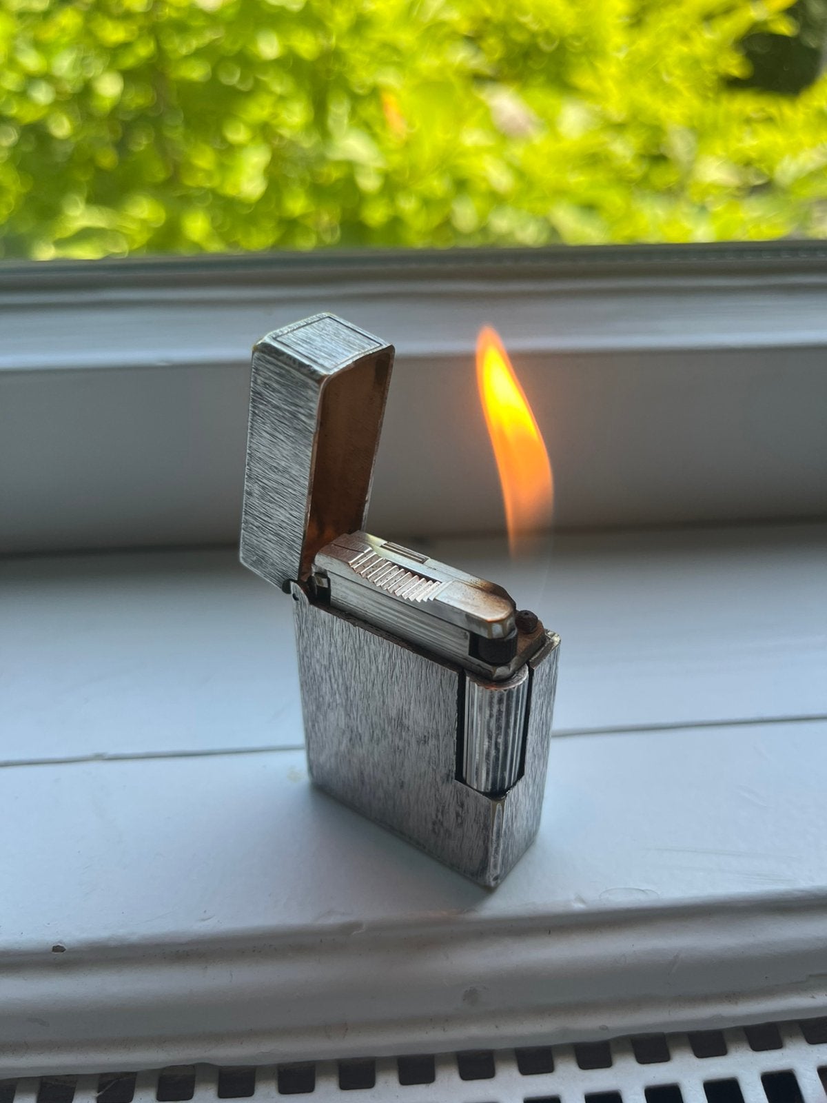 ST dupont aansteker, Verzamelen, Ophalen of Verzenden, Gebruikt, Aansteker