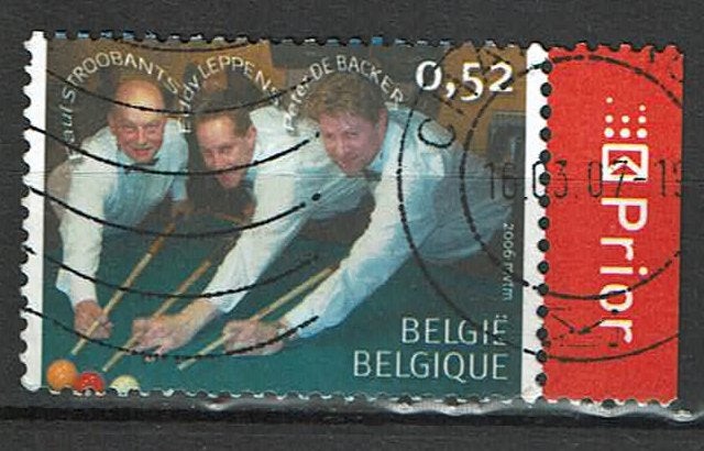 Biljart 2006 (OBP 3513 ), Ophalen of Verzenden, Gestempeld