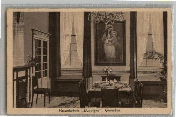 Ginneken VacantiehuisBouvigne  st1935 Arthur Klitzsch Nr3634, Verzamelen, Ophalen of Verzenden, 1920 tot 1940, Gelopen, Noord-Brabant