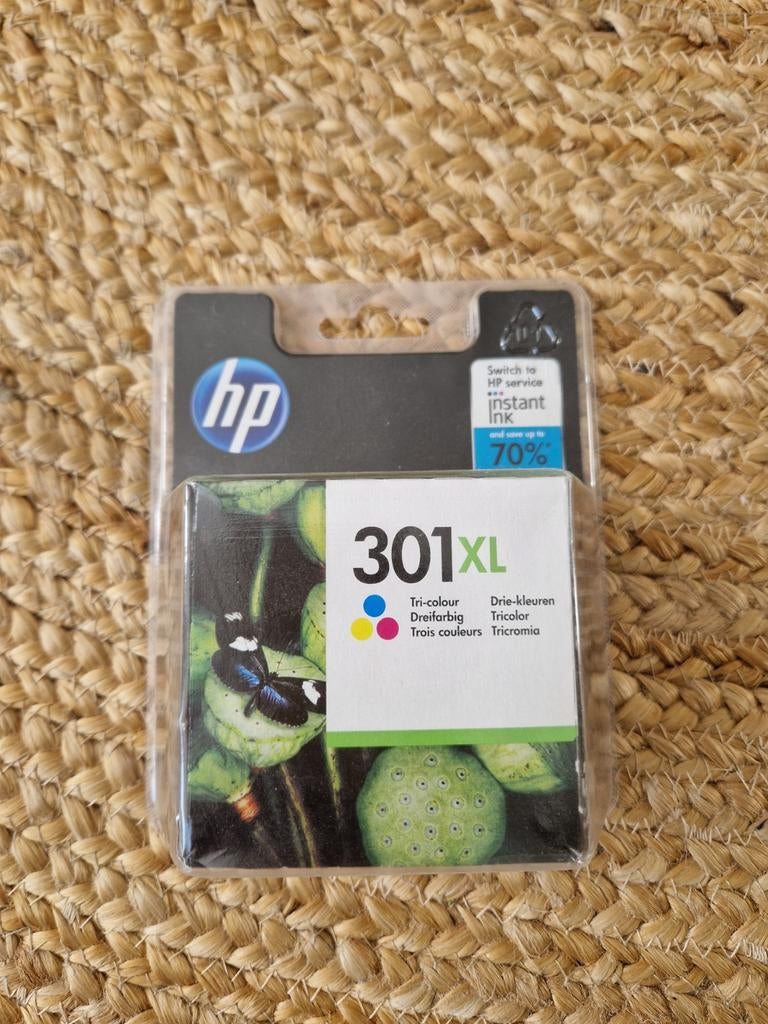 HP 301XL Driekleuren Inktcartridge - Origineel, Ophalen of Verzenden, Nieuw, Cartridge, HP