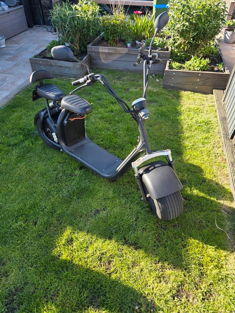 E-cruiser Chopper - Zwart, inclusief tweede accu, Ophalen, Gebruikt, Elektrisch, Overige merken