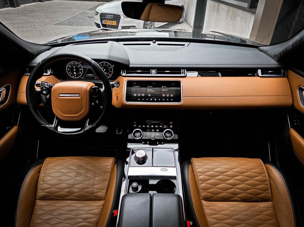 Land Rover Range Rover Velar SV 5.0 V8 | PANO | E. TREKHAAK, Automaat, Gebruikt, Zwart, Leder