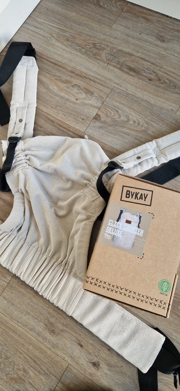 ByKay Click Carrier Deluxe Draagzak - compleet en met winter, Overige merken, Gebruikt, Ophalen of Verzenden, Buik, Rug of Zij