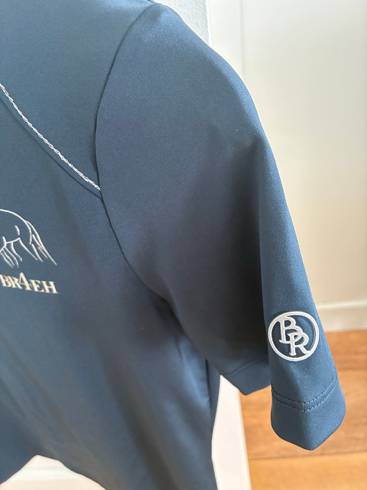 BR4EH Ruitershirt Maat 164, Ophalen of Verzenden, Zo goed als nieuw, Jongen of Meisje, Shirt of Longsleeve