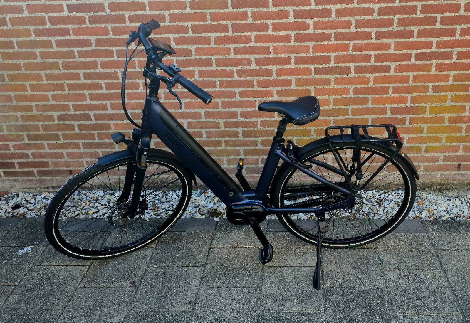Qwic Premium i MN7+ Elektrische  Damesfiets Maat 48 z.g.a.n, Zo goed als nieuw, 47 tot 51 cm, 50 km per accu of meer, Ophalen