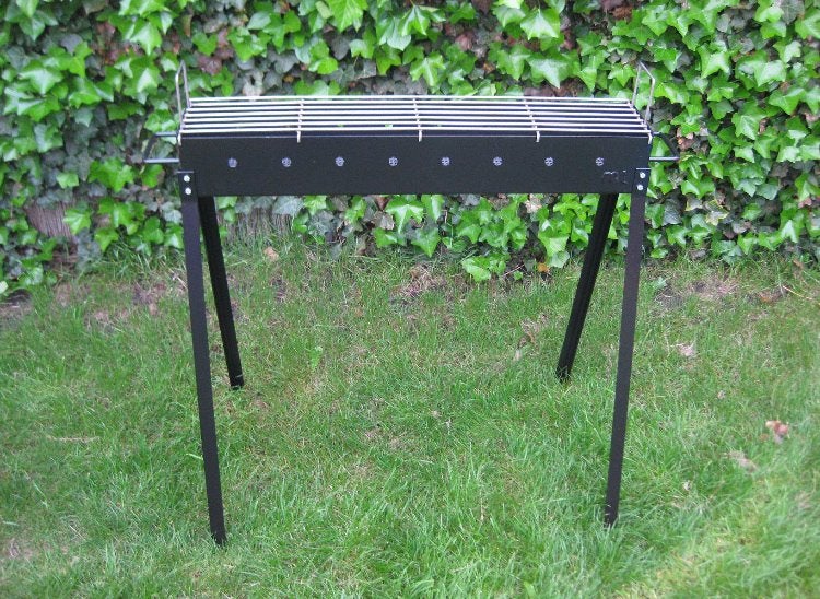 Échte Indonesische Saté houtskool Barbecue RVS ROOSTER !!, Ophalen of Verzenden, Nieuw, Met accessoires