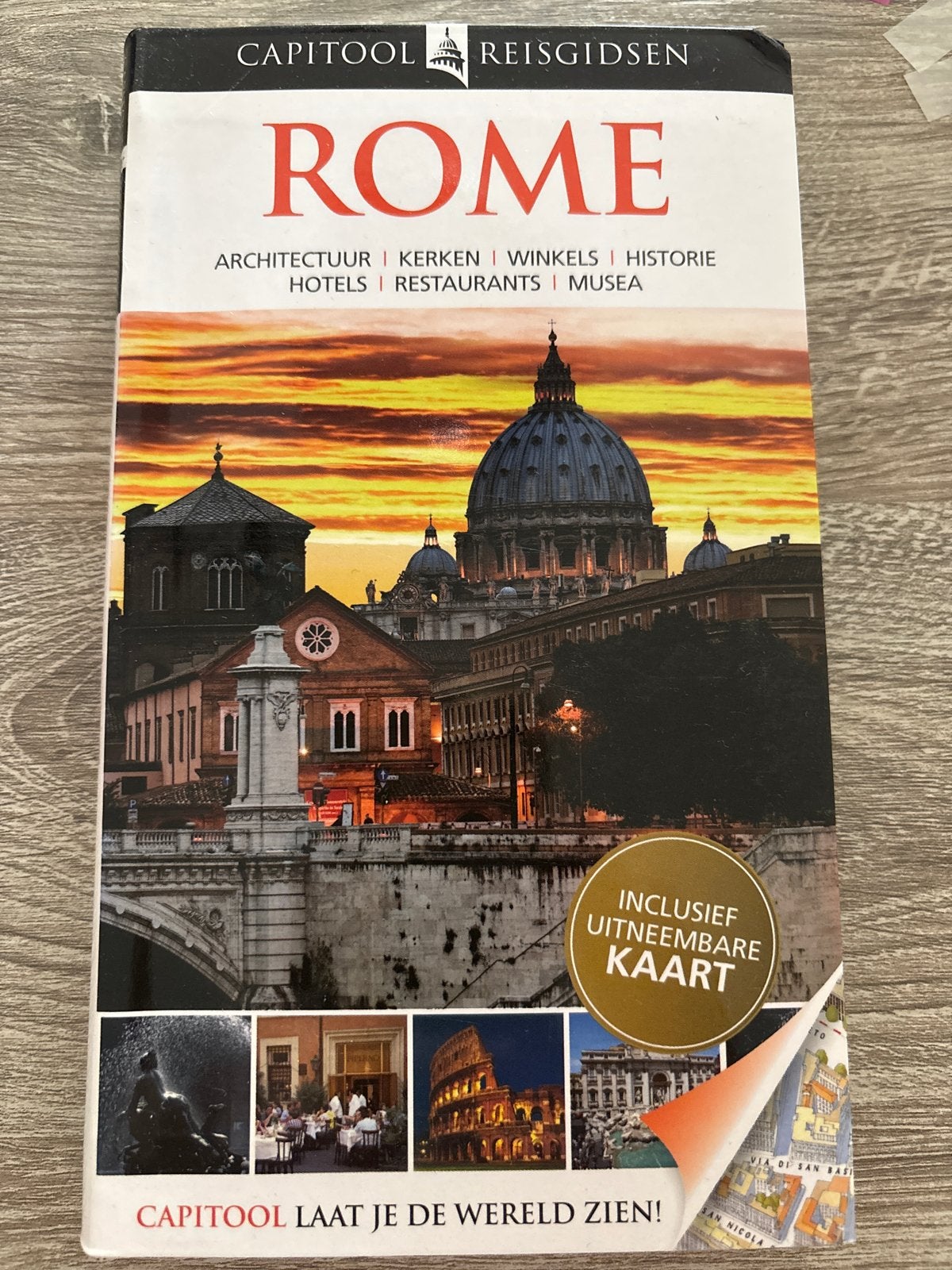 Capitool Reisgids Rome - Inclusief Uitneembare Kaart, Boeken, Reisgidsen, Gelezen, Capitool, Europa, Ophalen of Verzenden