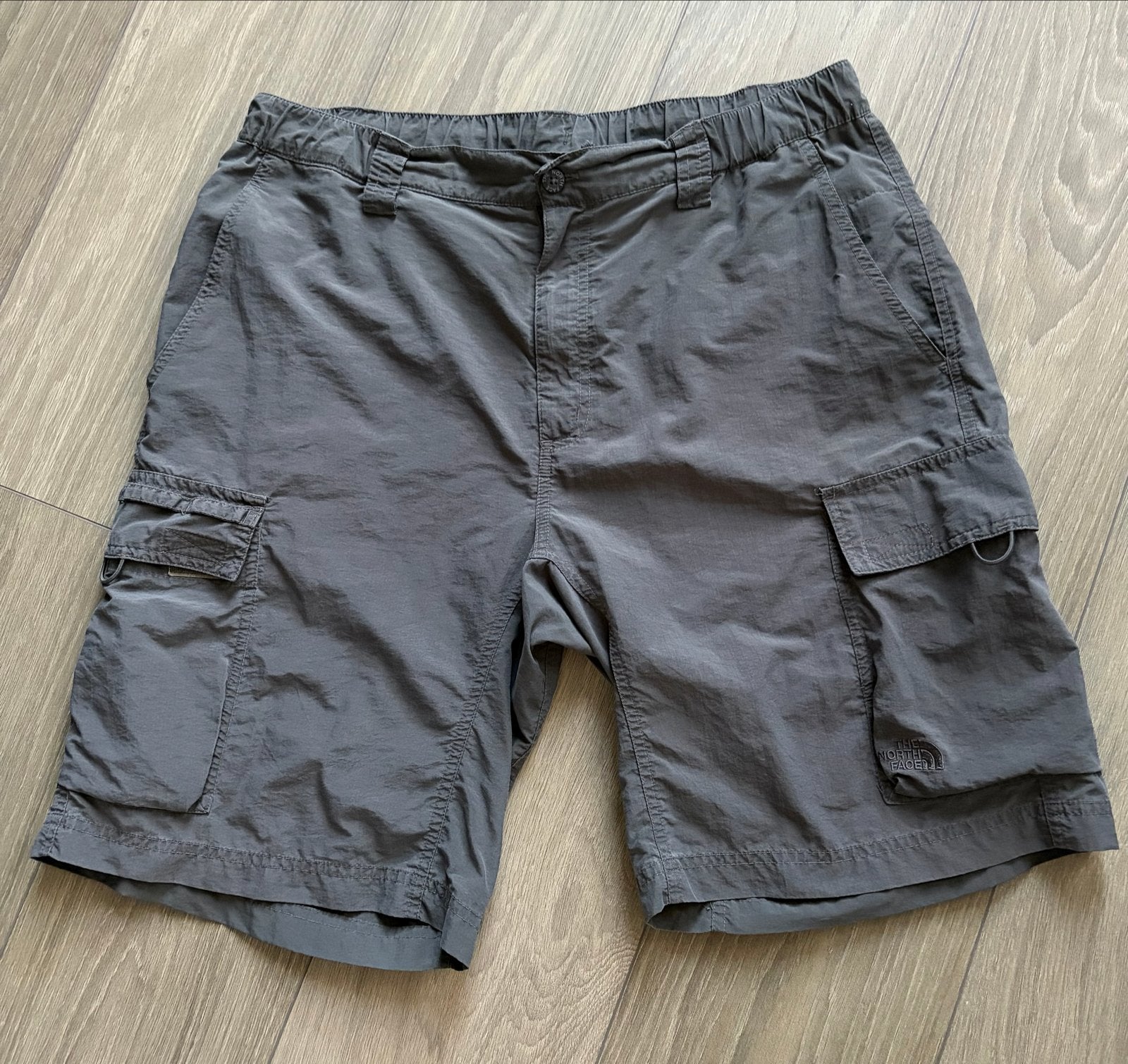 The North Face Cargo Shorts Heren Maat L/G, Ophalen of Verzenden, Gedragen, Maat 52/54 (L), Grijs