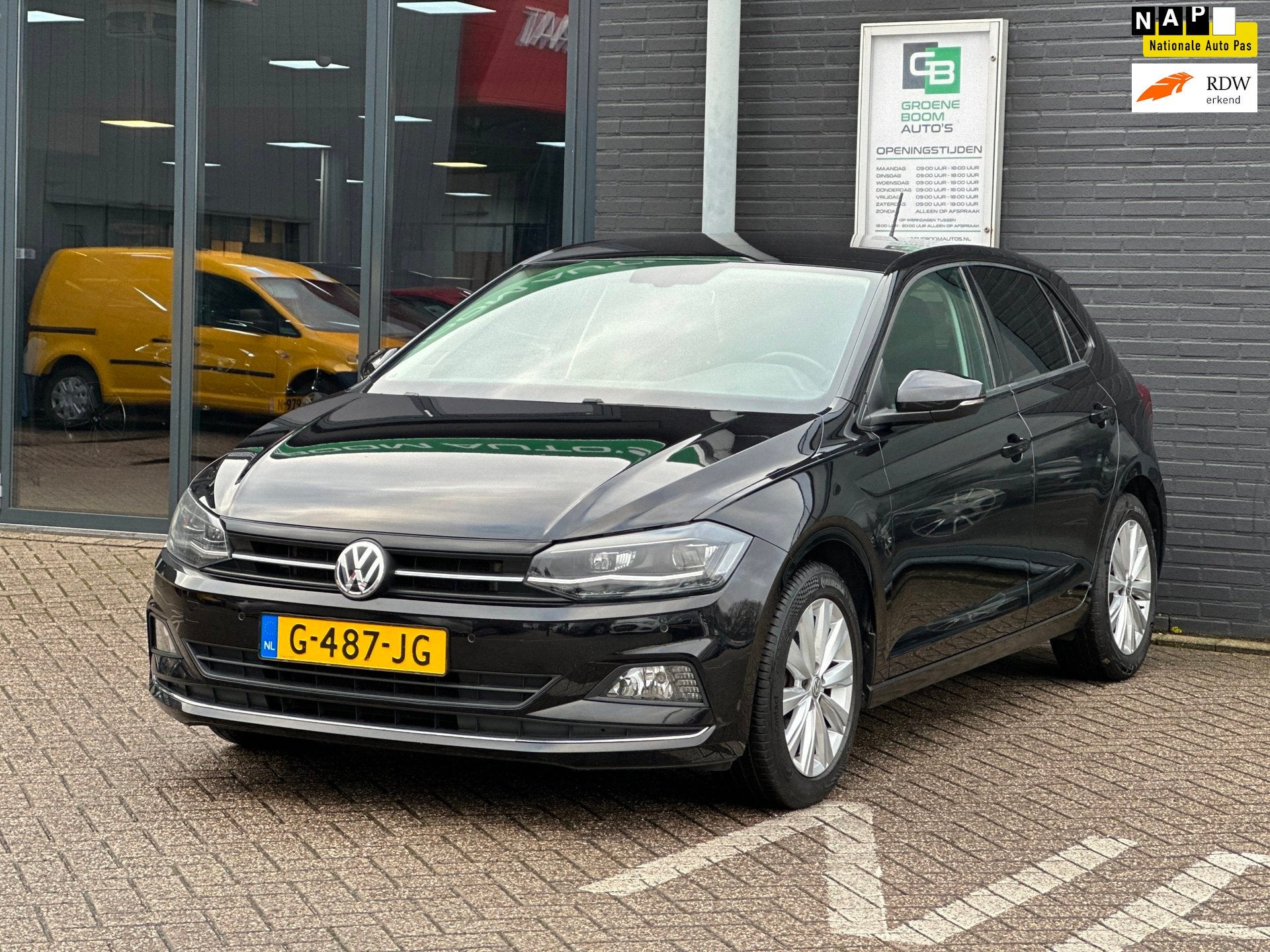 Volkswagen Polo 1.0 TSI Highline//Digital Coopit/APP-CONNECT, Auto's, Voorwielaandrijving, Stof, Gebruikt, Euro 6