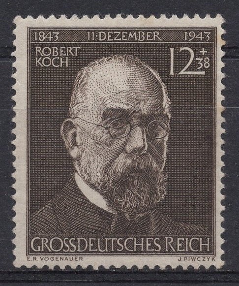 Duitse Rijk (159) - Robert Koch, bacterioloog, Postzegels en Munten, Verzenden, Duitse Keizerrijk, Postfris