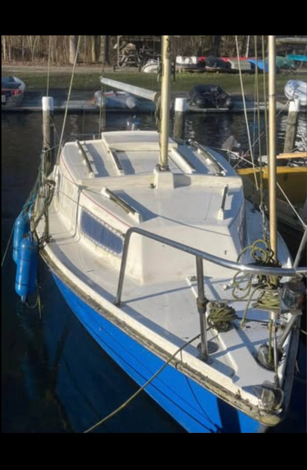 Seawich  Zeilboot met Yamaha Buitenboordmotor, Ophalen of Verzenden