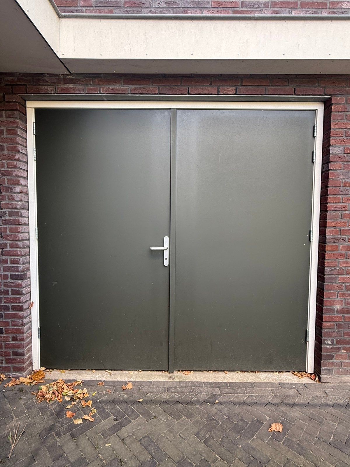 Dubbele/openslaade garagedeuren, Ophalen, 225 cm of meer, Overige typen, Zo goed als nieuw