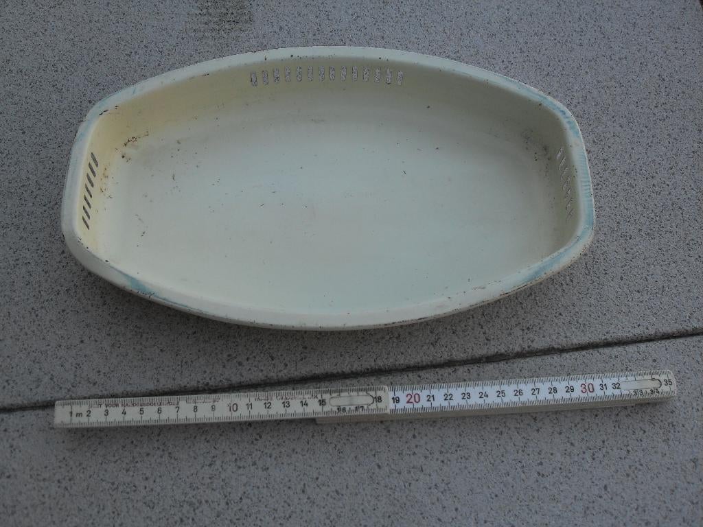 emaille   broodmandje, Antiek en Kunst, Curiosa en Brocante, Ophalen of Verzenden