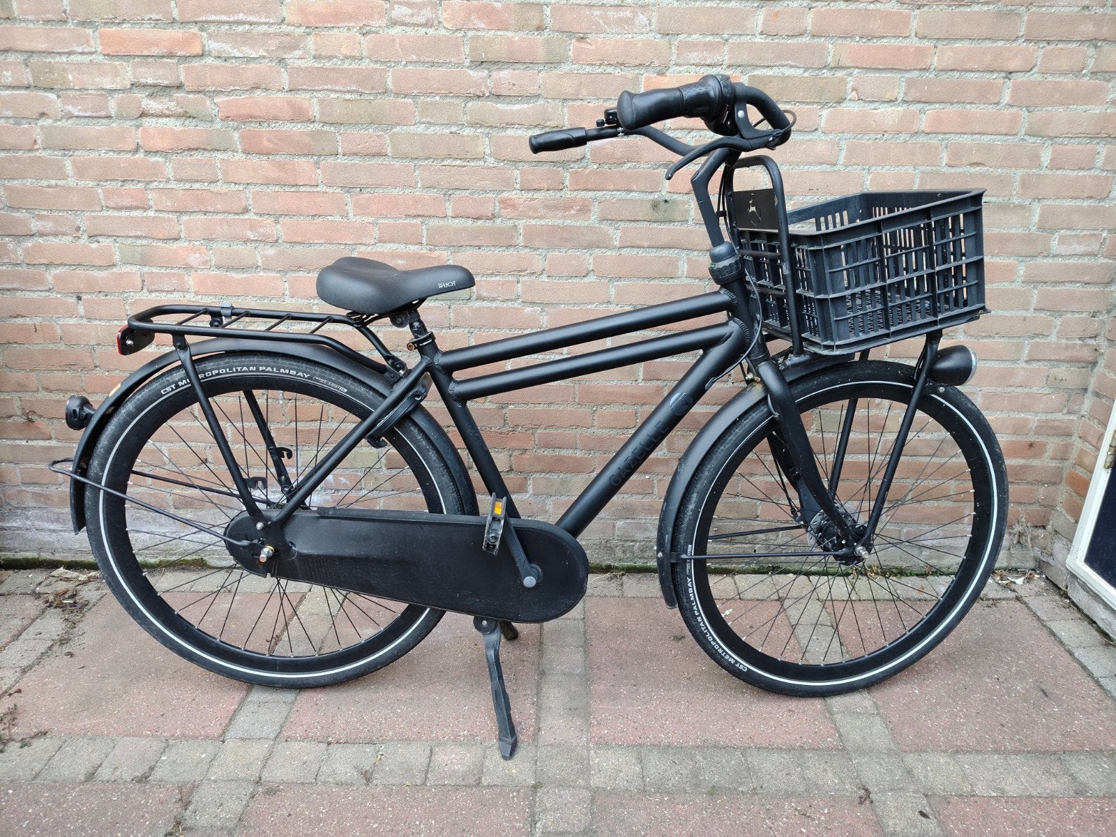Gazelle transportfiets 28 inch, 7 versnellingen, 49 cm, Ophalen, Terugtraprem, 47 tot 50 cm, Versnellingen