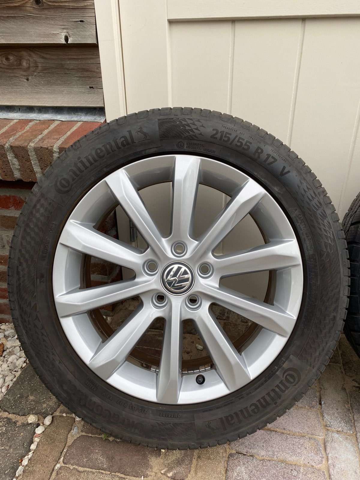 Originele Helsinki Velgen 17 inch – Volkswagen, 215 mm, 17 inch, Ophalen of Verzenden, Zomerbanden