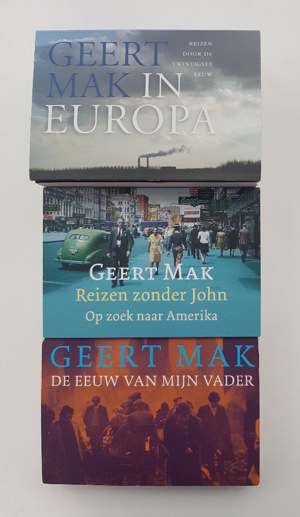 3x Dwarsligger Geert Mak oa. Europa, Op Zoek naar Amerika, Boeken, Ophalen of Verzenden, Geert Mak