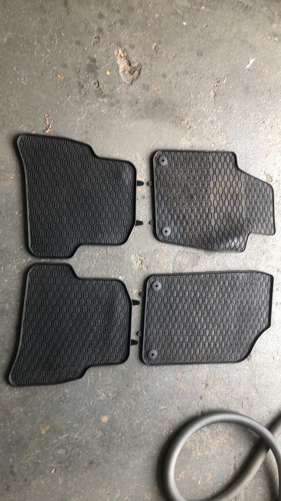 Rubberen Mattenset Volkswagen Polo 2009-2017, Ophalen of Verzenden, Zo goed als nieuw