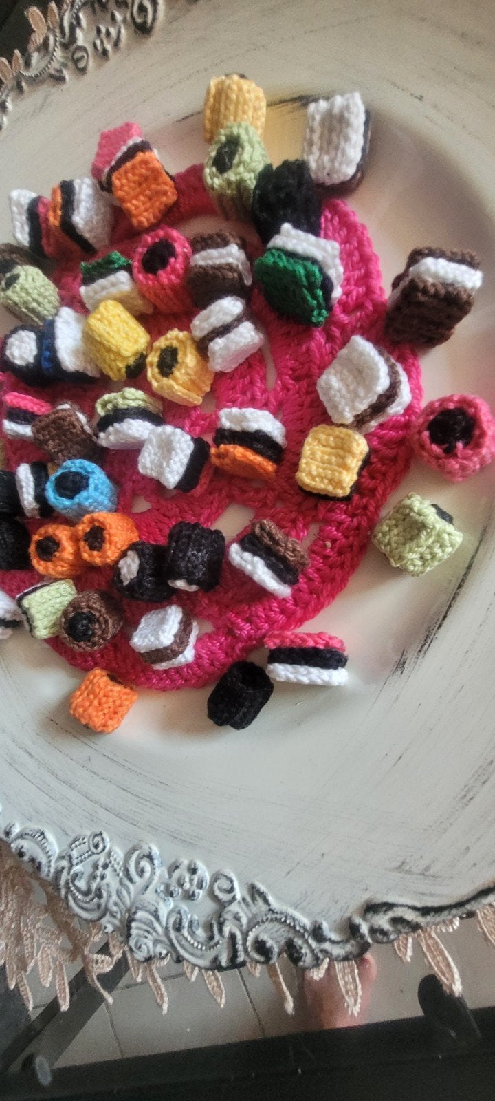 Gehaakte Engels  dropjes - Amigurumi snoepjes, Ophalen of Verzenden, Nieuw, Knutselwerk