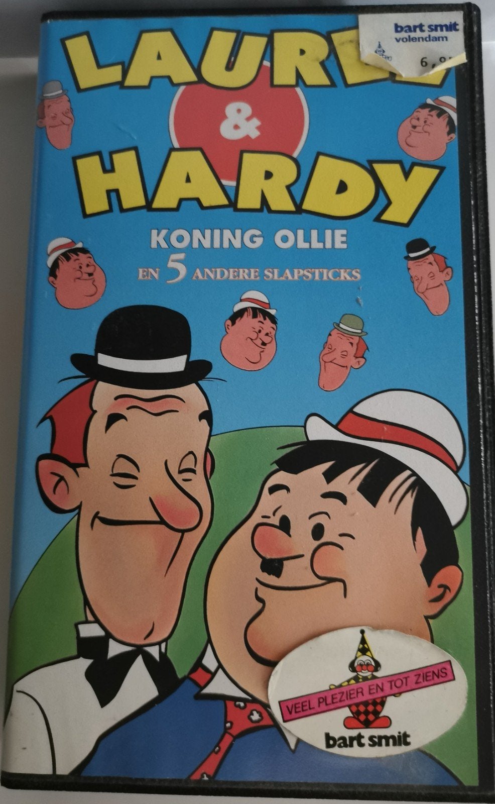 Laurel&Hardy VHS, Alle leeftijden, Ophalen of Verzenden, Zo goed als nieuw, Poppen of Stop-motion