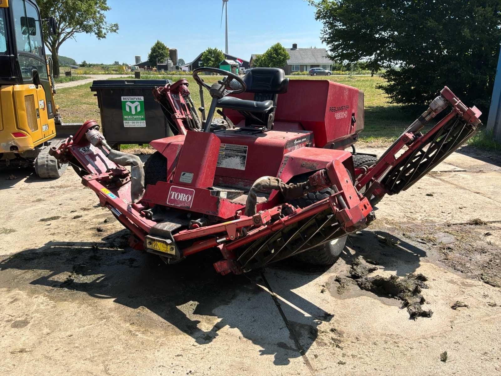 Toro Reelmaster 4500-D 4WD Zitmaaier / kooimaaier, Maaier