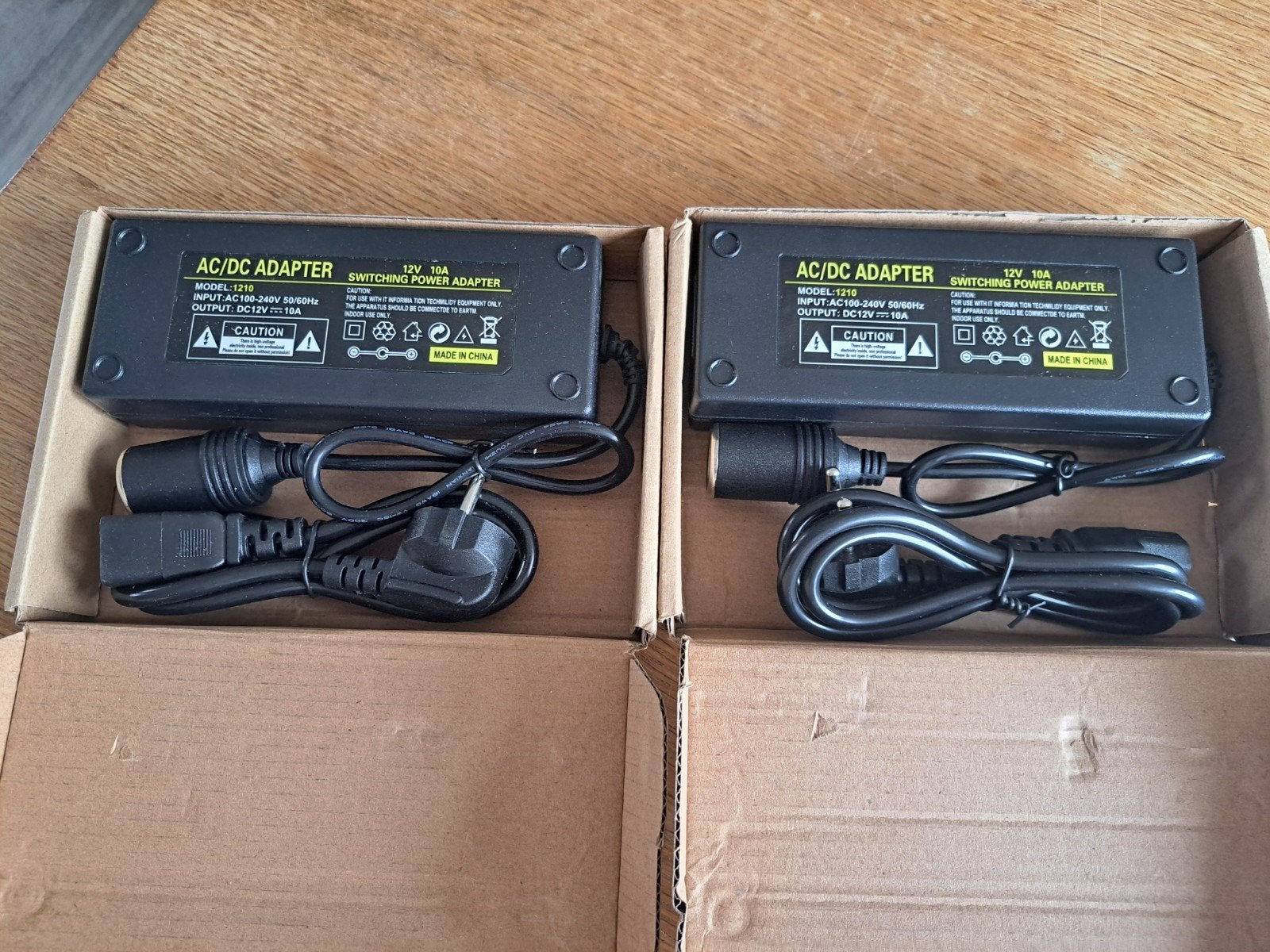 AC/DC Adapter 12V 10A Schakelende Voeding, Ophalen of Verzenden, Nieuw