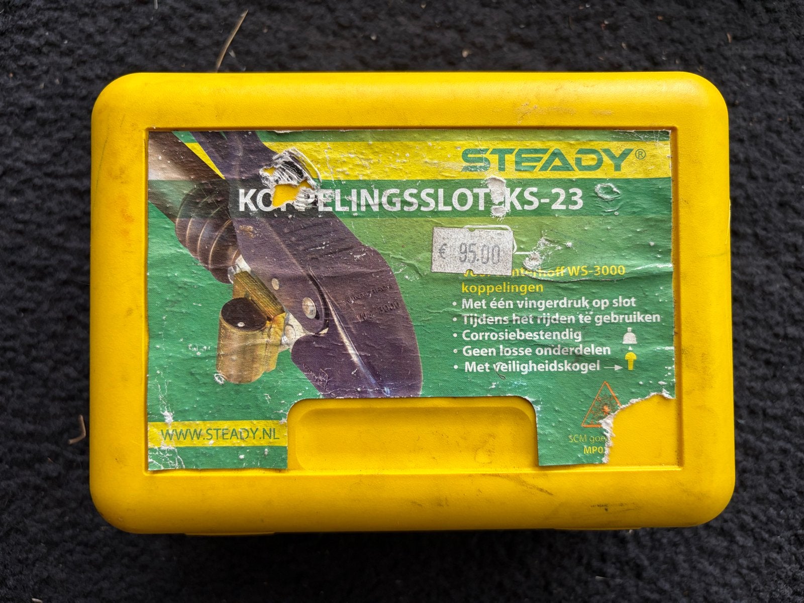 Steady disselslot KS-23 voor WS-3000 koppeling Goedgekeurd, Verzenden, Gebruikt