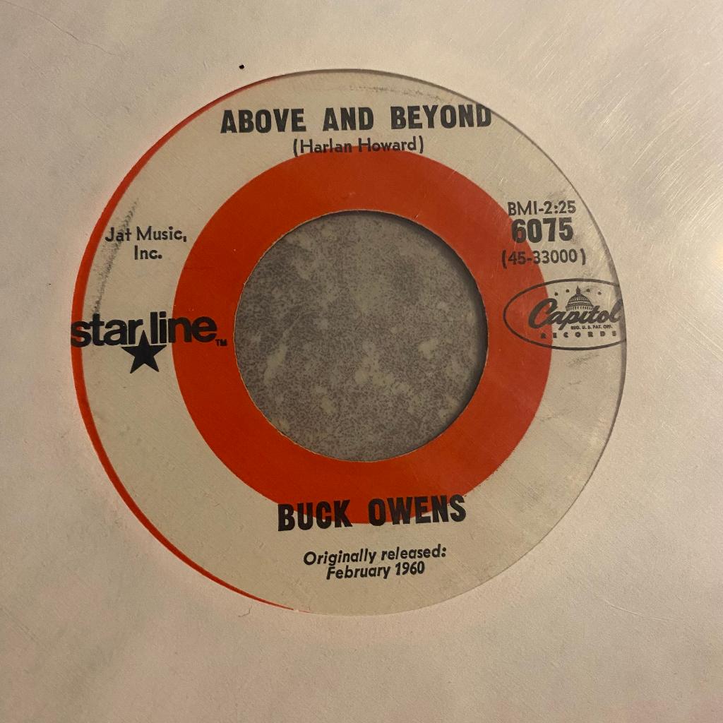Country: Buck Owens: Above And Beyond 2nd press, Overige genres, 7 inch, Single, Ophalen of Verzenden
