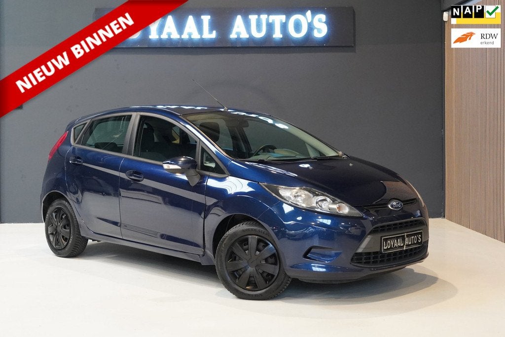 Ford Fiesta 1.25 Limited | AIRCO | ELEK.RAMEN | NAP., Auto's, Voorwielaandrijving, Euro 5, Stof, 1242 cc