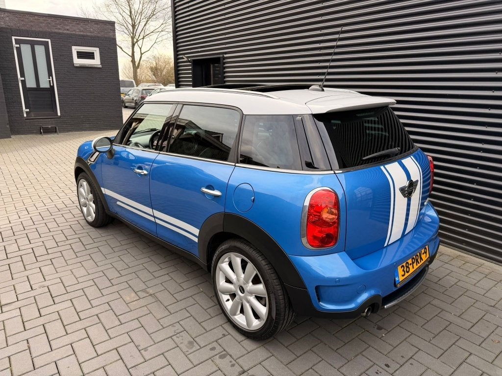 MINI Countryman 1.6 Cooper S Chili| VOLLE AUTO| PANO| LEER|, Auto's, Euro 5, Gebruikt, Blauw, Bedrijf