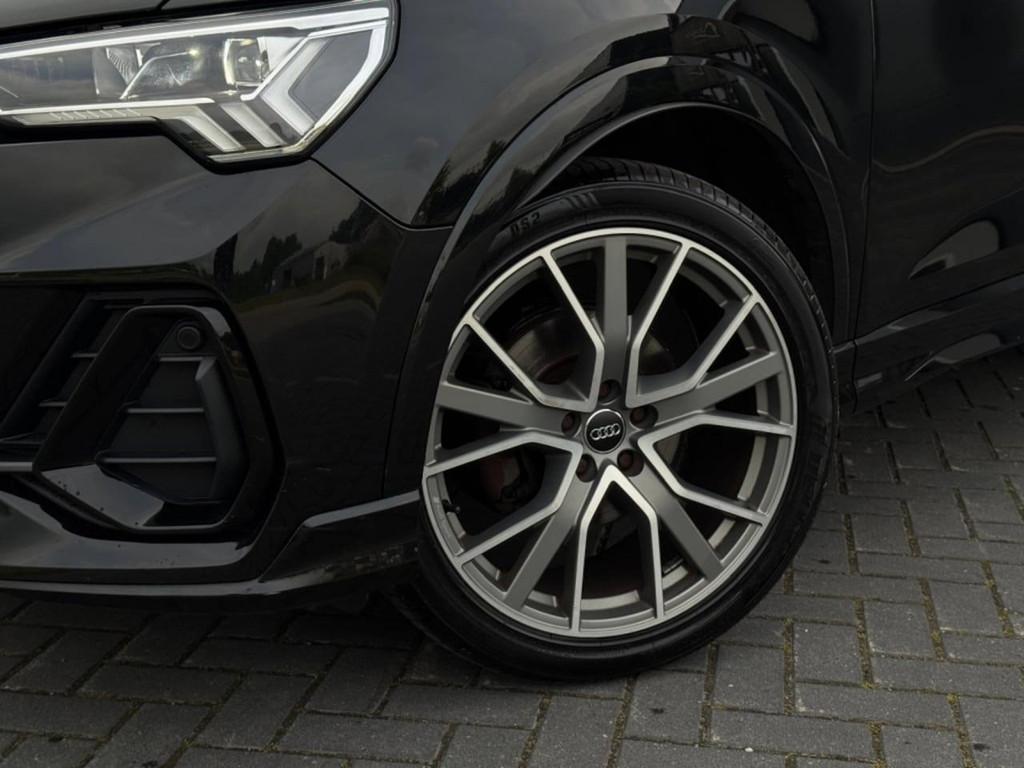 Audi Q3 35 TFSI 3x S Line PANORAMADAK NAVI LEDER LED SPORTVE, Auto's, Automaat, 4 cilinders, 150 pk, Zwart