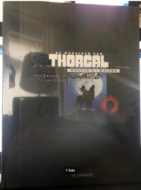 Raissa wolvin luxe thorgal hardcover gesigneerd k2, Eén stripboek, Ophalen of Verzenden, Zo goed als nieuw