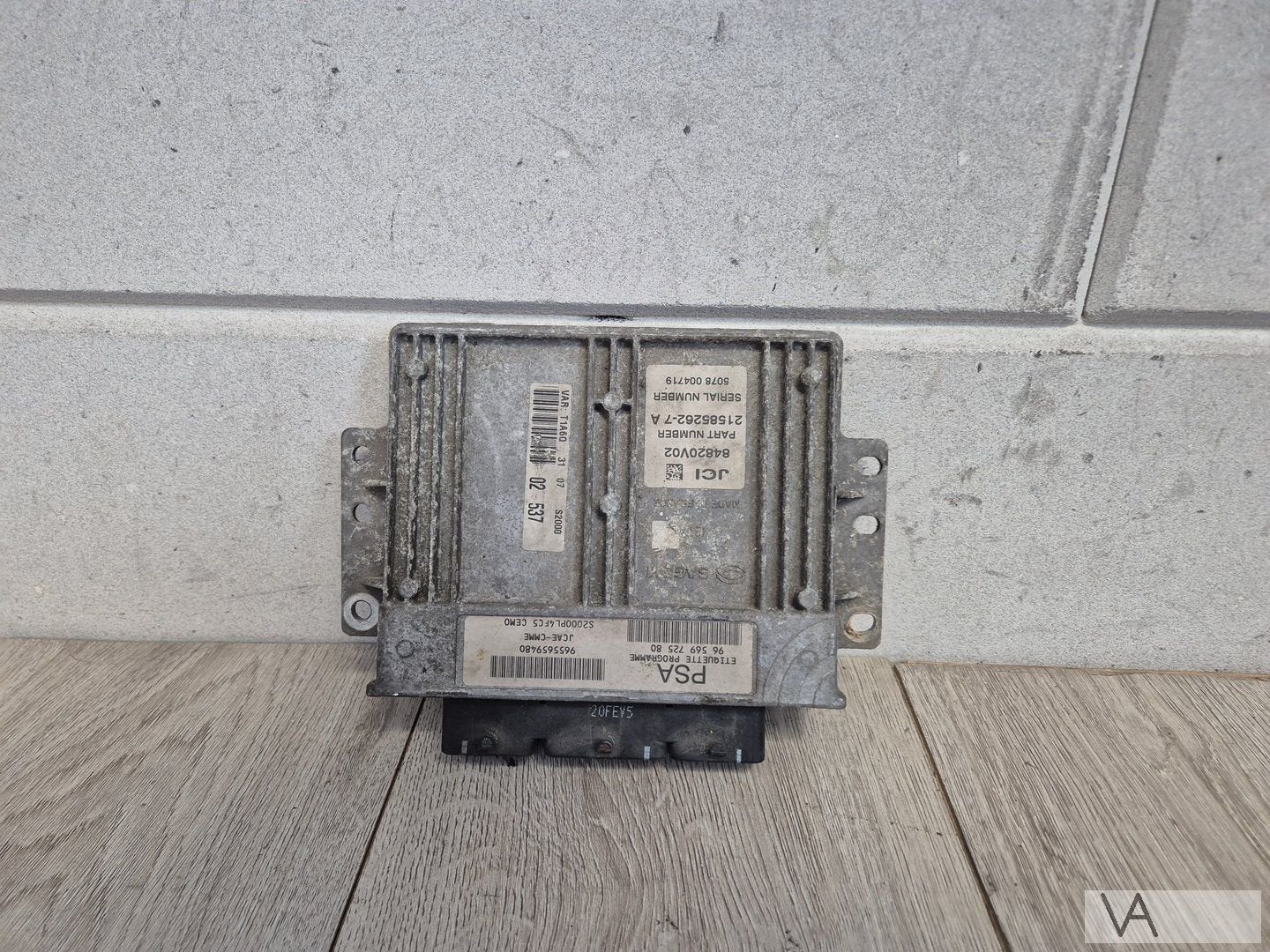 Peugeot 206 2004 - 2008 ecu motorcomputer 1.4 16v code KFW, Gebruikt, -, -, Ophalen of Verzenden