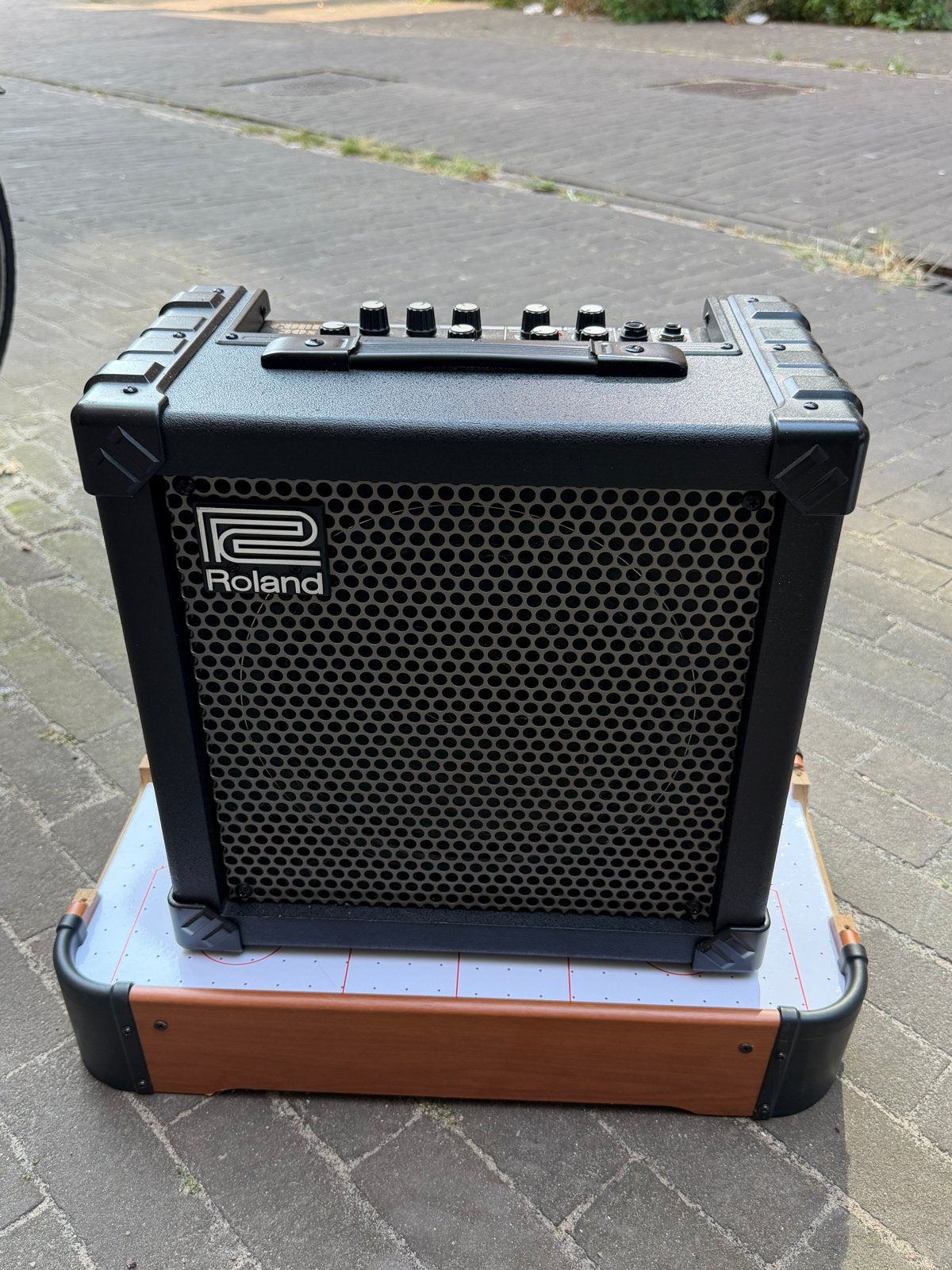 Roland Cube 30x Gitaarversterker - Compact en Krachtig, Ophalen of Verzenden, Gebruikt, Gitaar, Minder dan 50 watt
