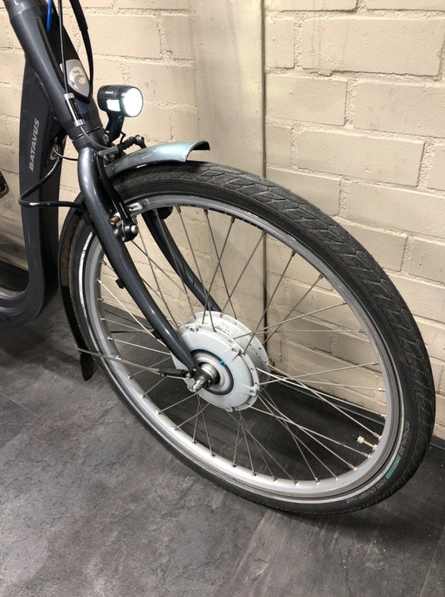 BATAVUS Entree E-Go Lageinstap Grijs 44cm, Ophalen, Gebruikt, -, -